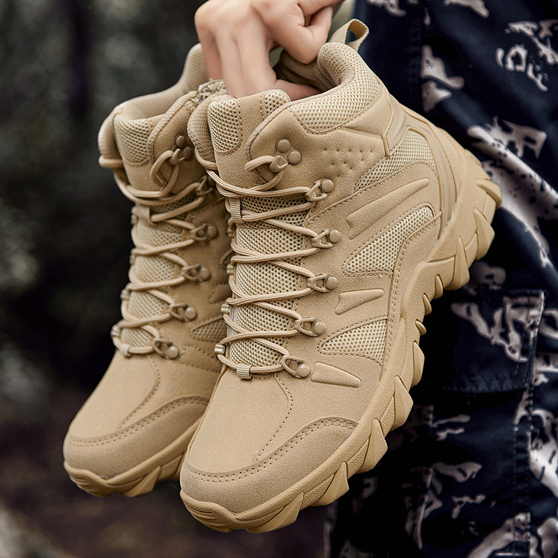 Hunting Outdoor Wear - Desert Combat Training Boots Male Outdoors
