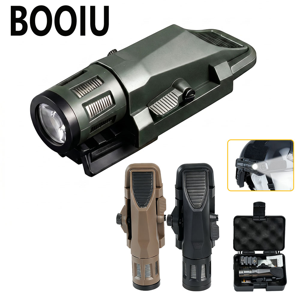 Outdoor Hunting Lights - BOOIU Tactical Flashlight 400 Lumens WML-G2