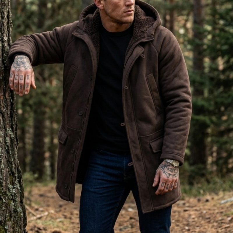 New Men's Faux Fur Lined Hoode - огляд і ціна Hunting Outdoor Wear