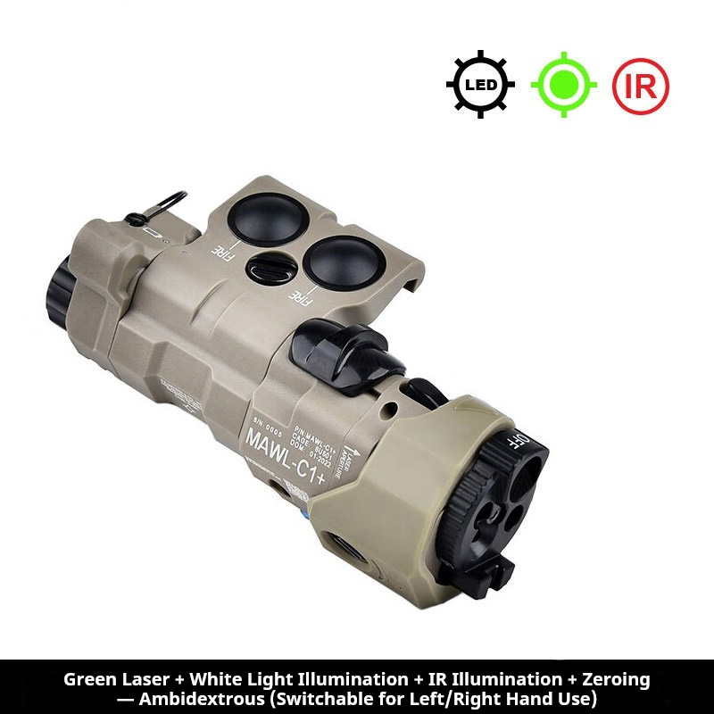 Tactical MAWLC1 LED Flashlight - огляд і ціна Outdoor Hunting Gear Storage