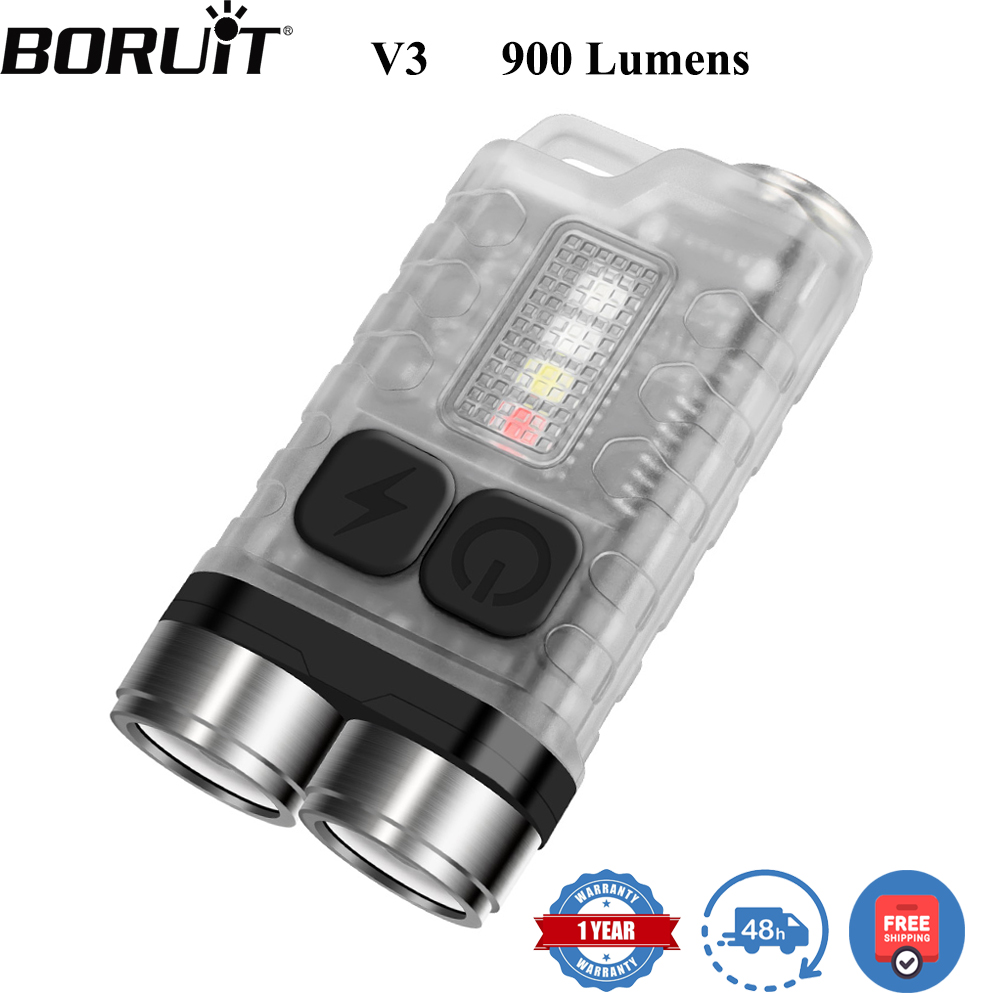 BORUiT V3 LED Keychain Portabl - огляд і ціна Outdoor Hunting Lights