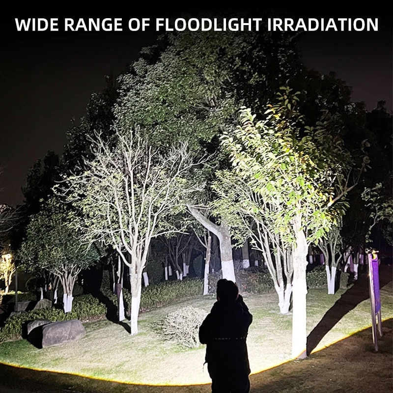 Portable LED Flashlight Rechar - огляд і ціна Outdoor Hunting Lights