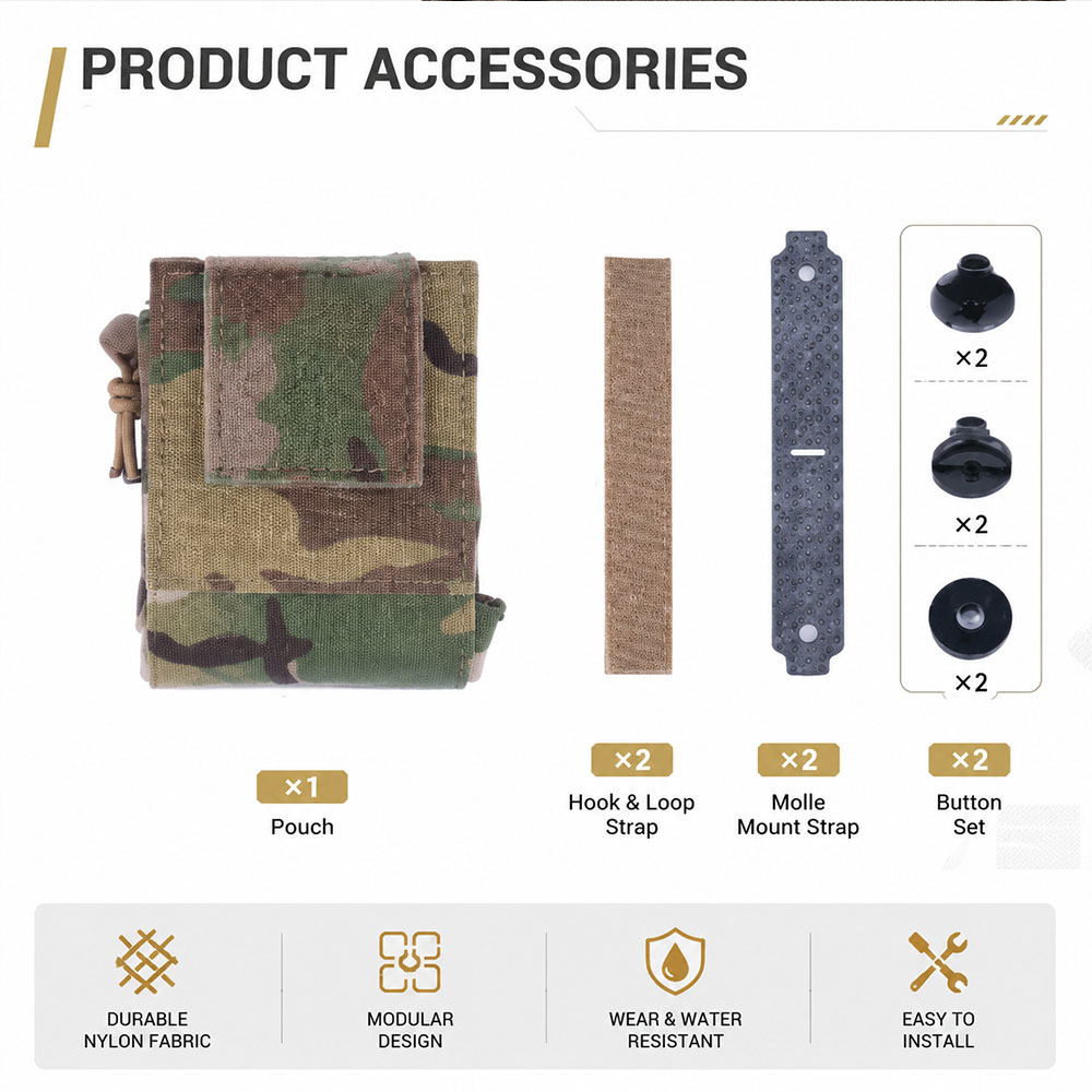 Tactical MOLLE Dump Pouch Fold - огляд і ціна Outdoor Hunting Gear Storage