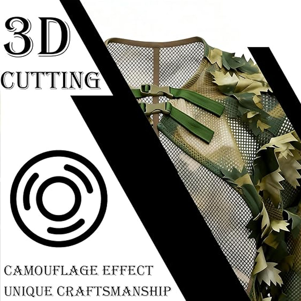 Cape Style Ghillie Suit Camo L - огляд і ціна Ghillie Suit Woodland