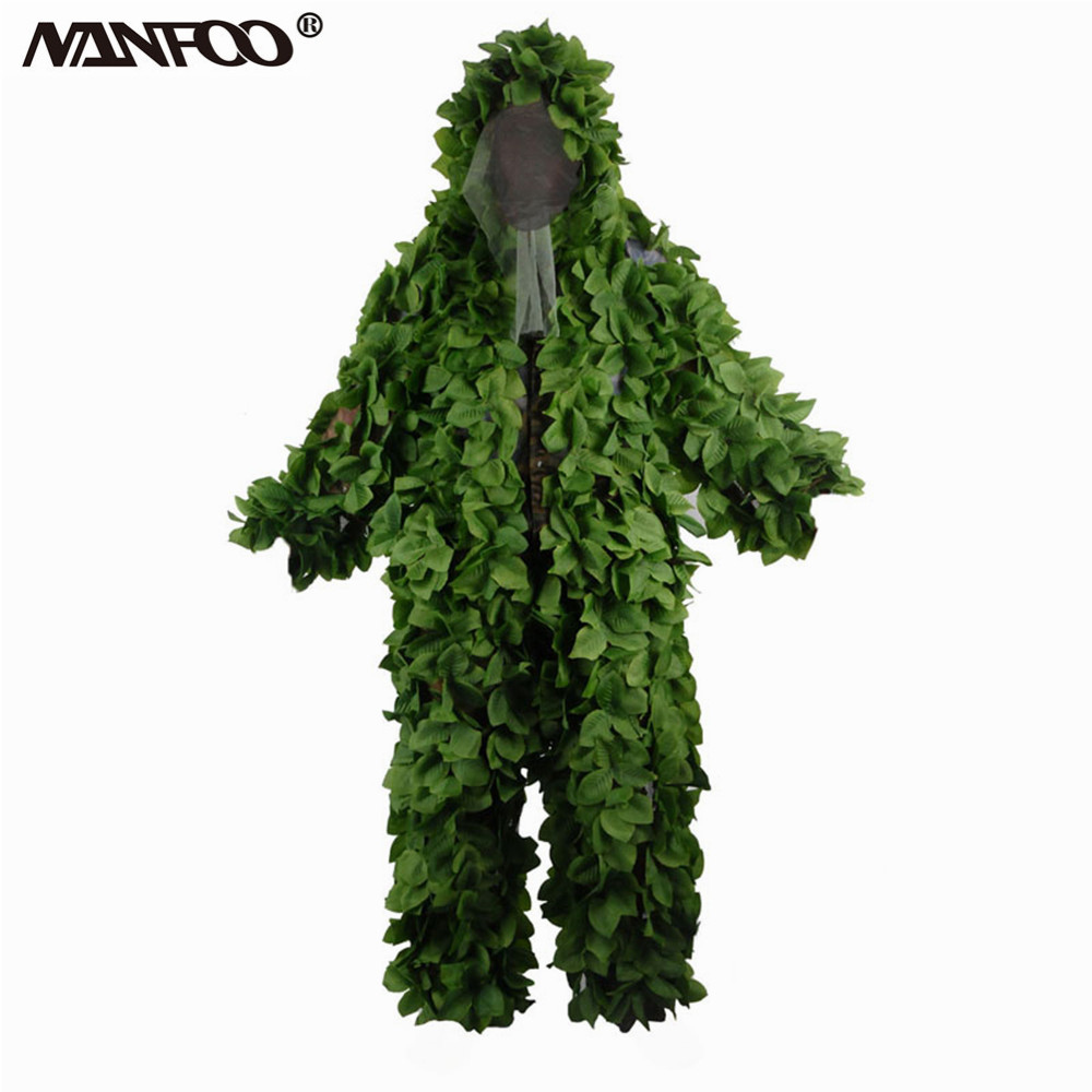Sticky Flower Bionic Camouflag - огляд і ціна Ghillie Suit Woodland