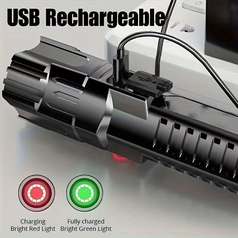 New High-power Led Flashlight  - огляд і ціна Outdoor Hunting Lights