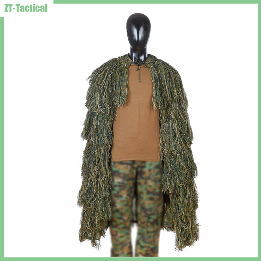 Lightweight Ghillie Poncho Tac - огляд і ціна Ghillie Suit Woodland