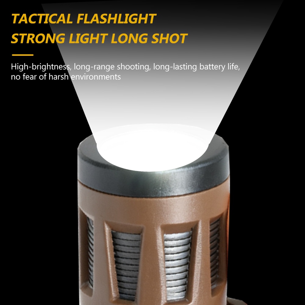 BOOIU Tactical Flashlight 400  - огляд і ціна Outdoor Hunting Lights